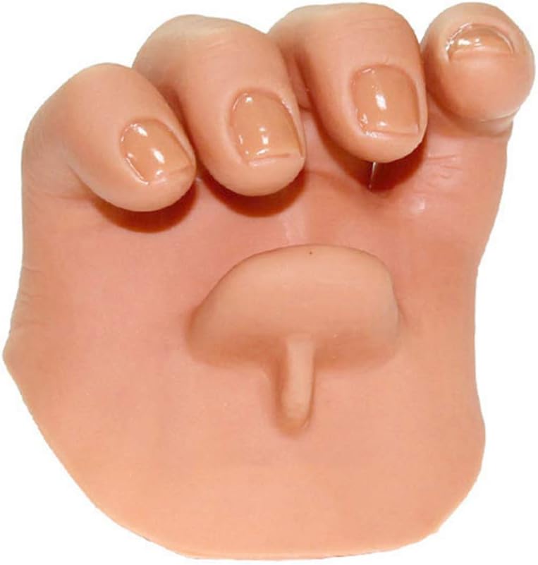 TOYANDONA 1 Pc Hand Wizard Tricks Difficult Stage Show Prop Prank Toy Fake Thumb Tips Novelty Toy Fake Pattern Kid Figure