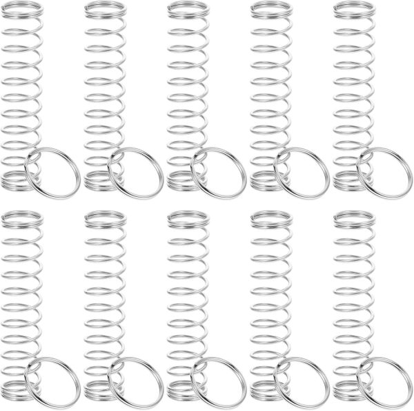 TOYANDONA 10 Piezas Trucos con Anillo y Resorte para Infantil Prop para Actuaciones Cercanas Juguete Clásico para Espectáculos y Entretenimiento