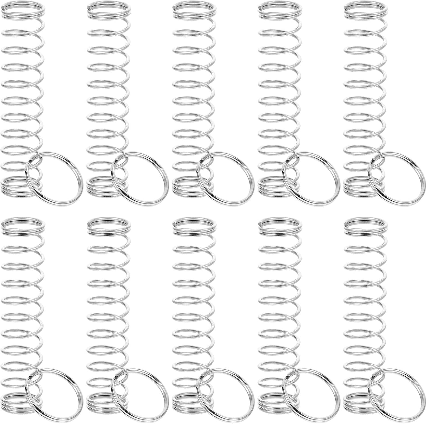 TOYANDONA 10 Piezas Trucos con Anillo y Resorte para Infantil TOYANDONA 10 Piezas Trucos con Anillo y Resorte para Infantil Prop para Actuaciones Cercanas Juguete Clásico para Espectáculos y Entretenimiento