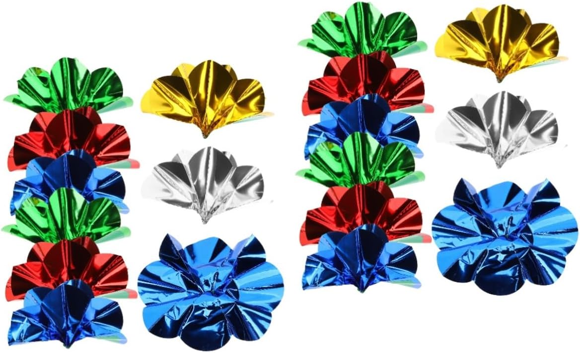 TOYANDONA 18 Piezas Flor Magica Truco de desaparición Decoraciones Juguetes TOYANDONA 18 Piezas Flor Magica Truco de desaparición Decoraciones Juguetes Infantiles Ornamento Accesorio de Bolsillo Juegos de Trucos Accesorios de la Mano Trabaja