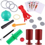 TOYANDONA 25piezas Educativo Juguetes Mágicos Accesorio para Trucos Colores Surtidos Plástico Resistente