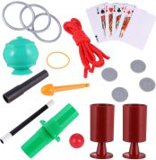 TOYANDONA 25piezas Educativo Juguetes Mágicos Accesorio para Trucos Colores Surtidos Plástico Resistente