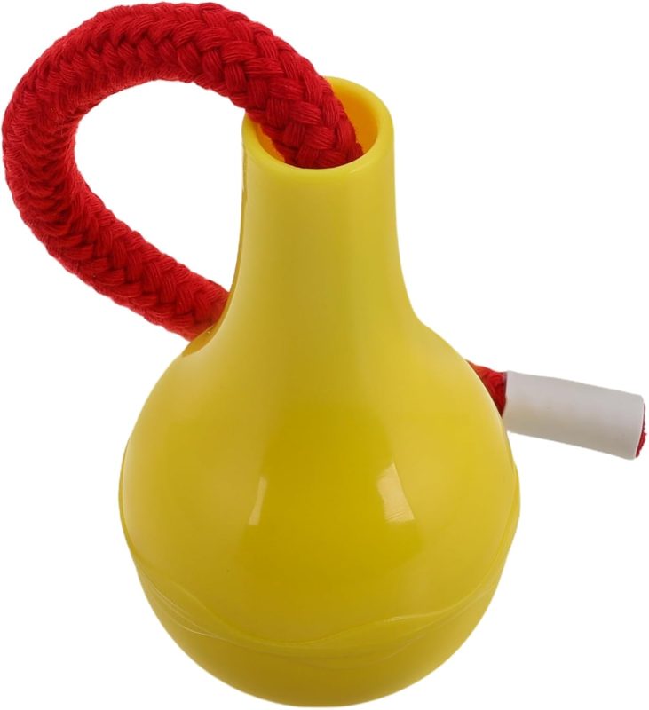TOYANDONA Magic Toys for Hanging String Bottle Action Bottles for Accessories Floating Vase Flying Yellow Plastic