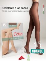 This elegant appeal of the woman matte with silk effect - finished windows an extremely elastic woman - Nuanza 15 - Imagen 2