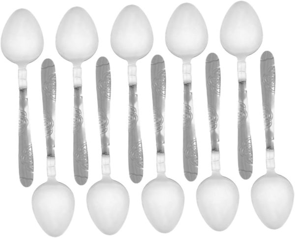 Toddmomy 10 Piezas Accesorios de Mago Cucharas de Resistentes para Trucos de Doblar Mentalismo Actuaciones Close-up