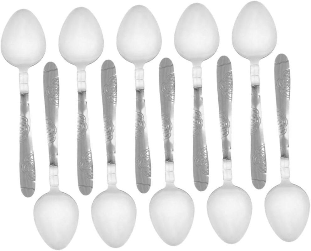 Toddmomy 10 Piezas Accesorios de Mago Cucharas de Resistentes para Trucos de Doblar Mentalismo Actuaciones Close-up