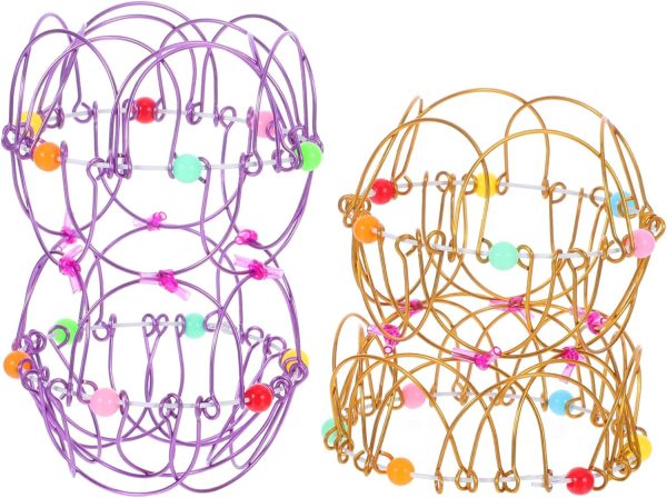 Toddmomy 2 Cestas De Flores Flexibles Bucles Mágicos Para Trucos Infantiles Juguete Mágico Con Bucles Transformadores Para Desarrollar La Imaginación Y Las Habilidades
