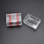 Transparent magic box treasure magic tricks close-up magic dice box illusion tricks magic tricks mystery box 3 pieces - Imagen 2