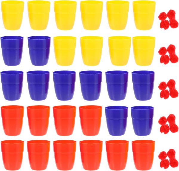 Trick Trick Cup 30 Pieces for Party Wizard Accessory for Stage Easy to Use and Maintain