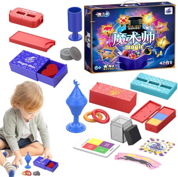 Trucos de magia para niños, herramientas geniales para trucos de magia, herramientas geniales para trucos de magia, accesorios de magia fáciles de jugar, accesorios de mago profesional para escenarios