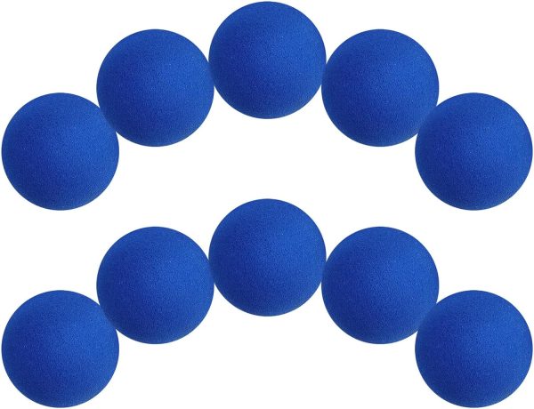 UKCOCO 10piezas Bolas De Esponja Redondas para Props De Animación para Fiesta Suaves y Cómodas para Trucos Interactivos De Magos Suministros para Espectáculos