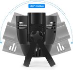 U`King 18 x 15W RGBW Par Spotlight 4 in 1 LED, Stage Light for Stage Lighting with DMX 8CH for Stage Lighting, Party, Night Club, Compatible with Weddings - Imagen 2