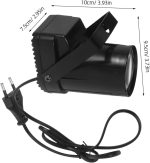UPKOCH Focos LED para Escenario Compactos y Eficientes Iluminación Dinámica para Conciertos Ktv y Bares Tecnología LED de Rendimiento Consumo Energético - Imagen 2