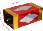 UPKOCH Stage Tricks Box Empty Prank Toys Box That Appears and Disappears Magic Props - Imagen 2