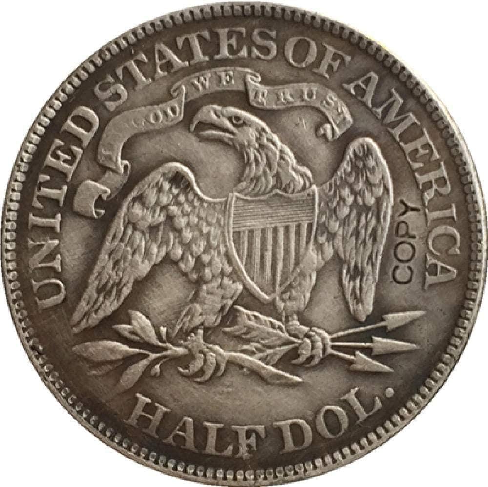 USA 1873 P CC S Sitting Freedom Half Dollar Copy USA 1873 P CC S Sitting Freedom Half Dollar Copy Coins Gift Souvenir Collection Commemorative coin-1873