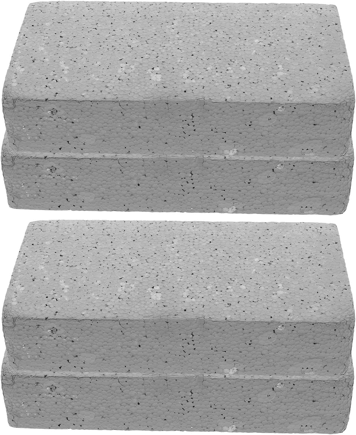 Uonlytech 4 Piezas de Bloques de construcción de Espuma Gigantes, Uonlytech 4 Piezas de Bloques de construcción de Espuma Gigantes, Suaves y realistas, de Esponja, para Trucos de cómicos, Magos, escenarios y Accesorios callejeros.