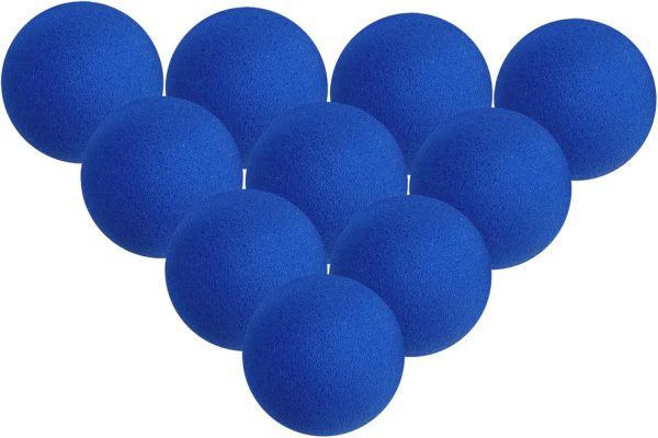 VICASKY 10Pcs Sponge Balls for Wizard Trick Accessories Soft Sponge Balls for Performance Party Supplies and Interactive Trick Props