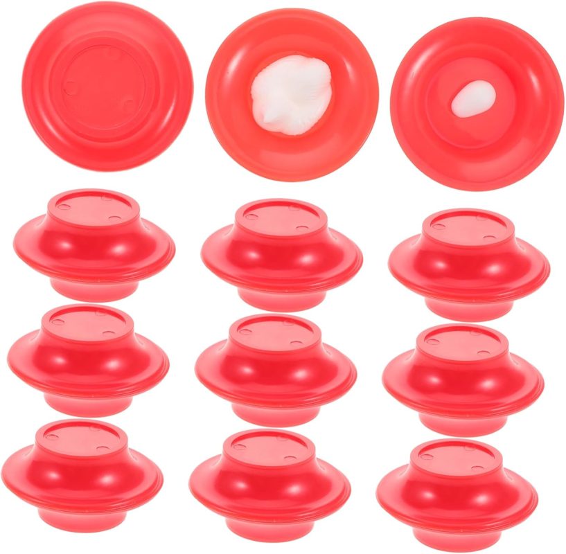 Vaguelly 10 Games Chicken Trick Accessory Accessories Wizard Jokes for Kids Mini Toys for Prank Stuff Party Supplies Wizard Kit Red Plastic