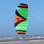 Wolkenstürmer Paraflex Trainer - Steering Mat 3 L 3.1 (Green/Orange) - Ready to Fly Kite 310 cm with Training Bar - Kite & Windtrainer - Imagen 2