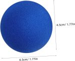 YARNOW 10piezas Bolas De Esponja Suaves y Redondas De Accesorios para Trucos De Callejeros para Fiestas y Festivales Herramienta De Mago - Imagen 2