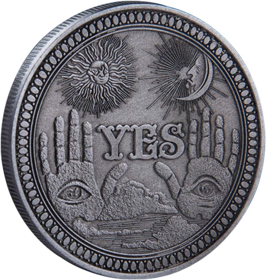 YES/NO Postal Decision Coin, Yes No Challenge Coin Ornaments for YES/NO Postal Decision Coin, Yes No Challenge Coin Ornaments for Decision Makers