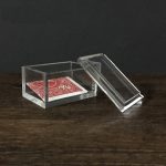 ZQION Magic Tricks Card Paragon 3D to erase Box Magic Cards Close Up Magic Accessories Mentalism Transparent Box