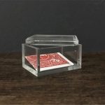 ZQION Magic Tricks Card Paragon 3D to erase Box Magic Cards Close Up Magic Accessories Mentalism Transparent Box - Imagen 2