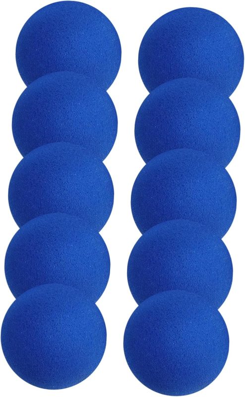 ibasenice 10 Pieces Magic Sponge Ball Wizard Object Performance Accessories Trick Accessories Party Supplies Wizard Trick Accessories Blue