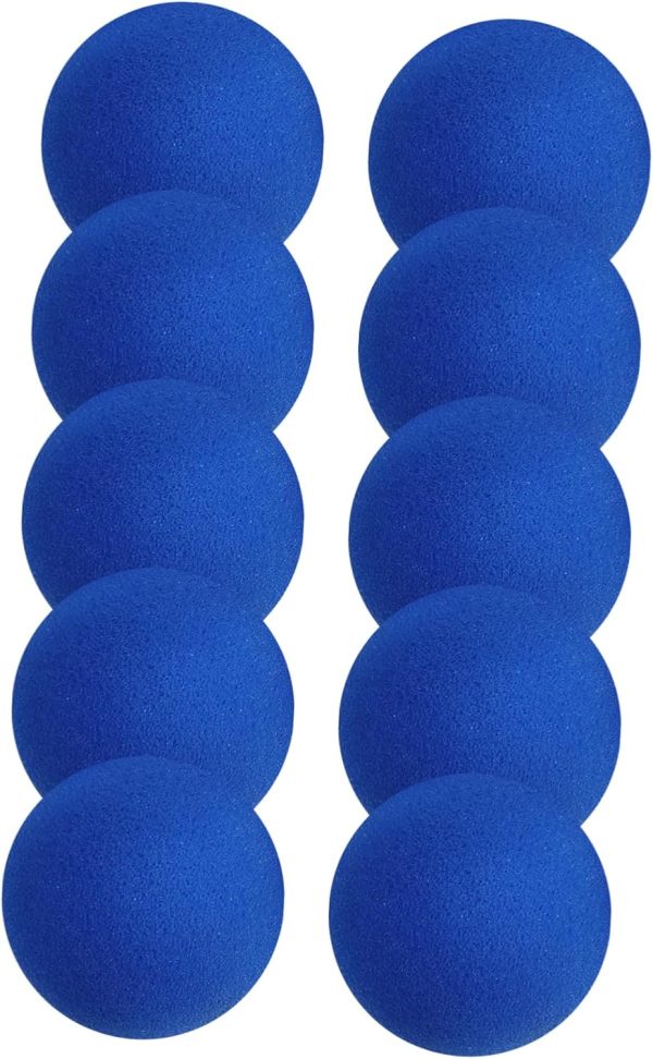 ibasenice 10 Pieces Magic Sponge Ball Wizard Object Performance Accessories Trick Accessories Party Supplies Wizard Trick Accessories Blue