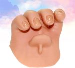 ibasenice 2 Pieces Accessories Tricks Wizard Tools Kids Hand Fake Hand Prosthesis Nail Handle child - Imagen 2