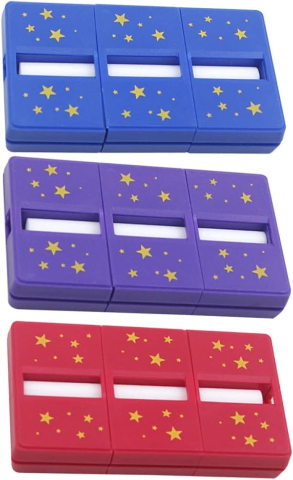 ibasenice 3 Plastic Trick Accessories Kit Cuts and Restorations for Boys and Girls Accessories for Close Up Performance
