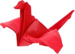 ibasenice Grulla De Papel Mágica Accesorios De Actuaciones Grulla con Truco De Origamagia Juguetes con Truco De Grulla De Papel Juguetes para Fiestas Niño Romántico Paño Bufanda De Seda
