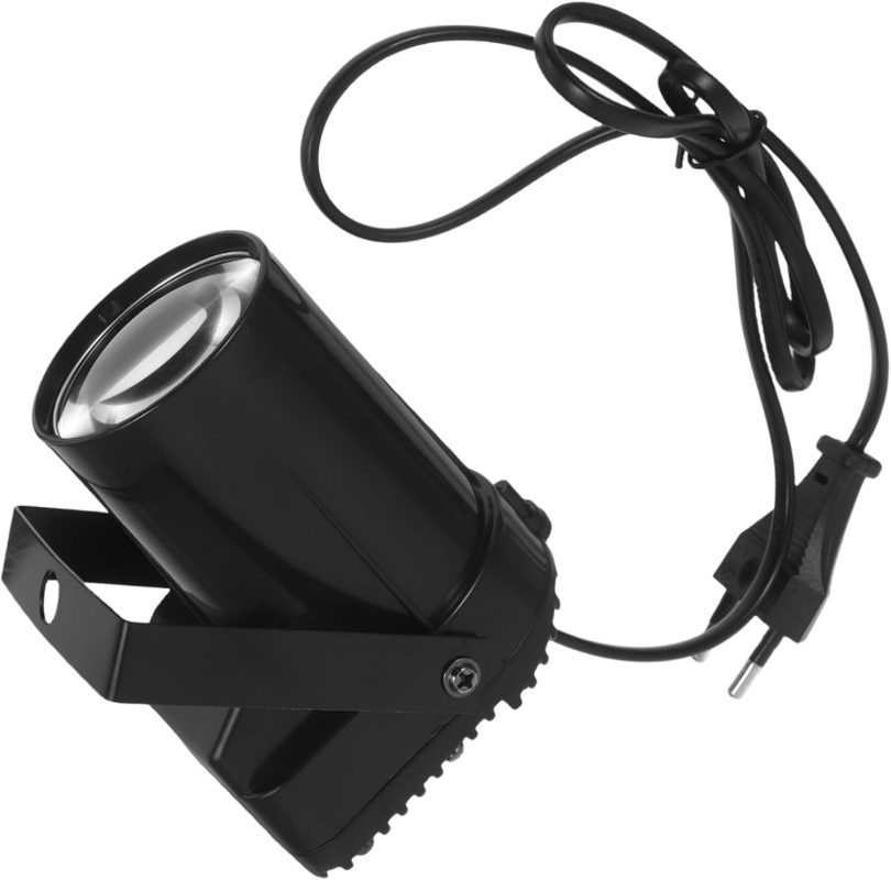 ibasenice Luz LED para Escenario con Activación por Sonido Foco Compacto para Interior Iluminación Dinámica para Bodas Fiestas Bares y Teatros bajo Consumo y Alta Durabilidad