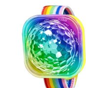 luz de bola de discoteca | Reloj de luz de escenario LED activado por sonido - Pulsera USB recargable para el coche de la habitación del hogar, cumpleaños, Halloween, Navidad, decoraciones de