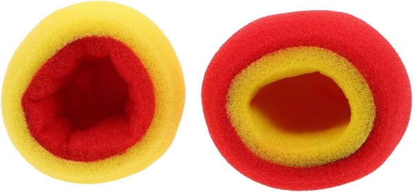 minkissy 2 Piezas Bolas de Esponja Cambia Color para Juguetes Divertidos para Casa Escuela y Fiestas Accesorios para Trucos y Premios Aula