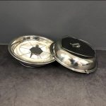 pocket size fire bowl (double set) magic tricks fire pan appearing magic magician close-up illusions mentalism tricks props